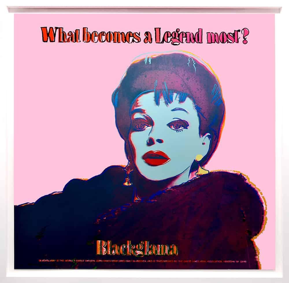 Judy Garland, Blackglama, from the Ads Series, TP - Print by Andy Warhol