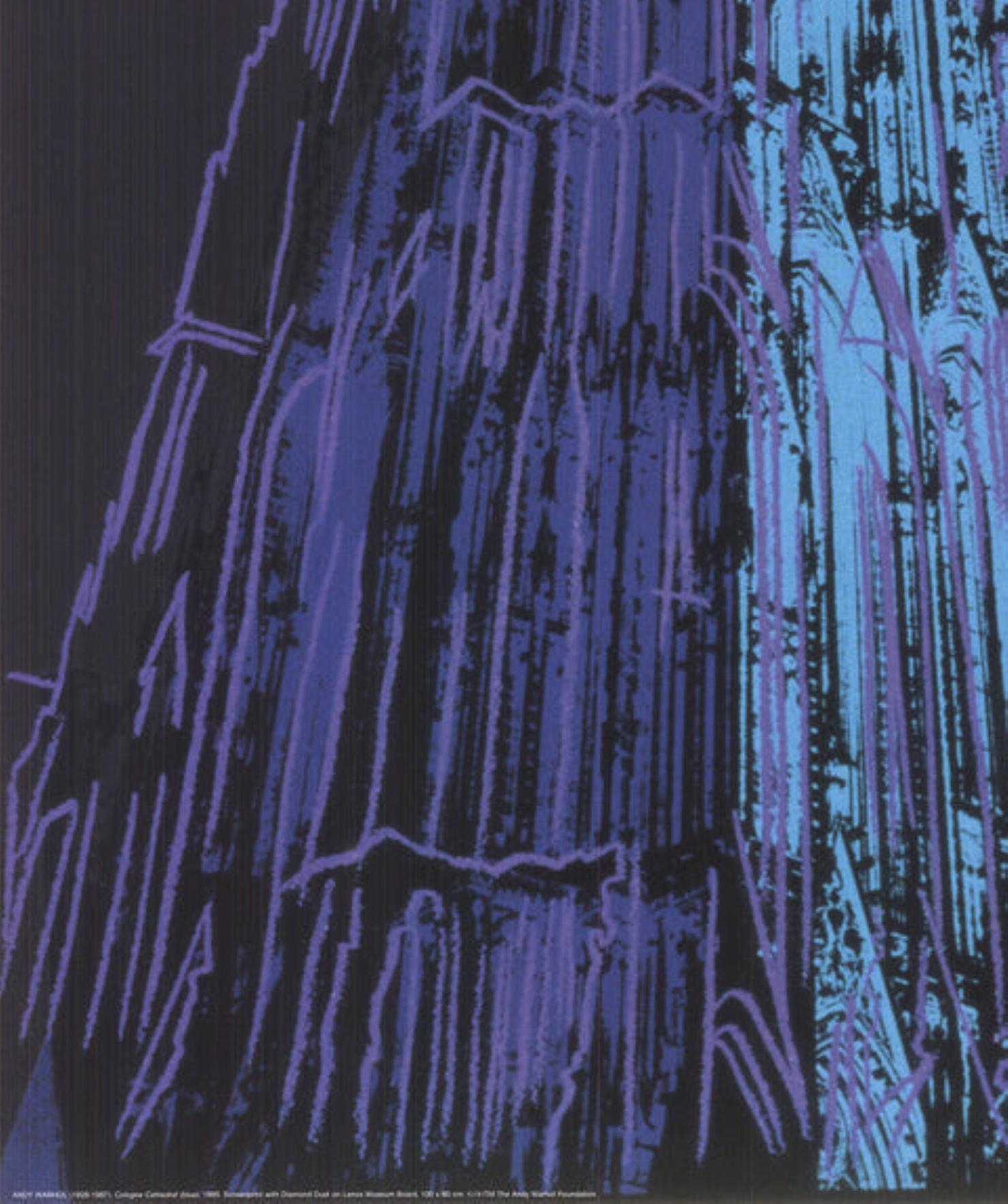 Koln Cathedral Blue By Andy Warhol For Sale 1