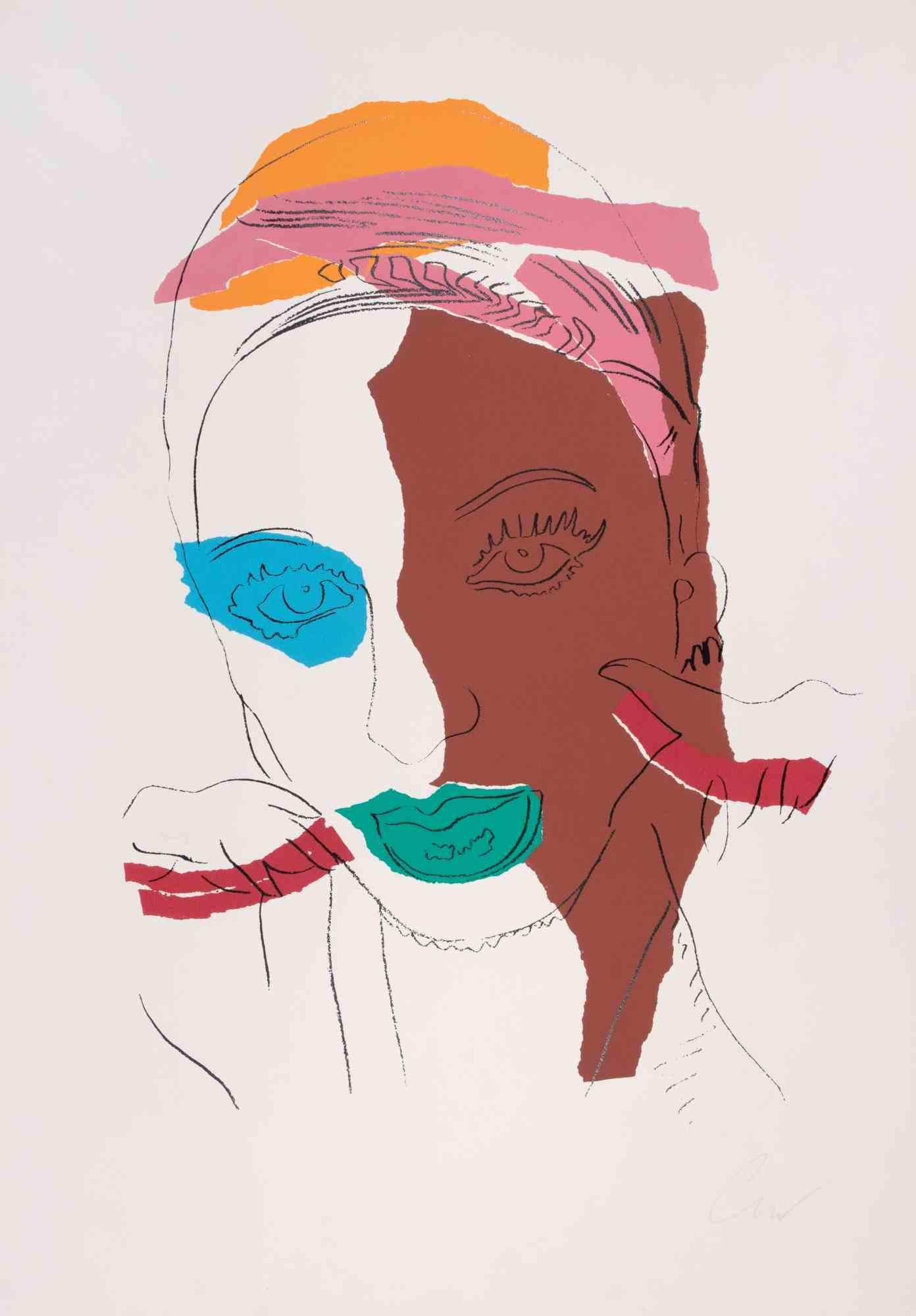 Ladies and Gentlemen is a colored screen print realized in 1975 by the Pop artist Andy Warhol. 

Reference: Feldman-Schellmann, II.126.

Monogrammed  in pencil lower right and edition lower left on the reverse. Edition of 105/150

Slight traces of