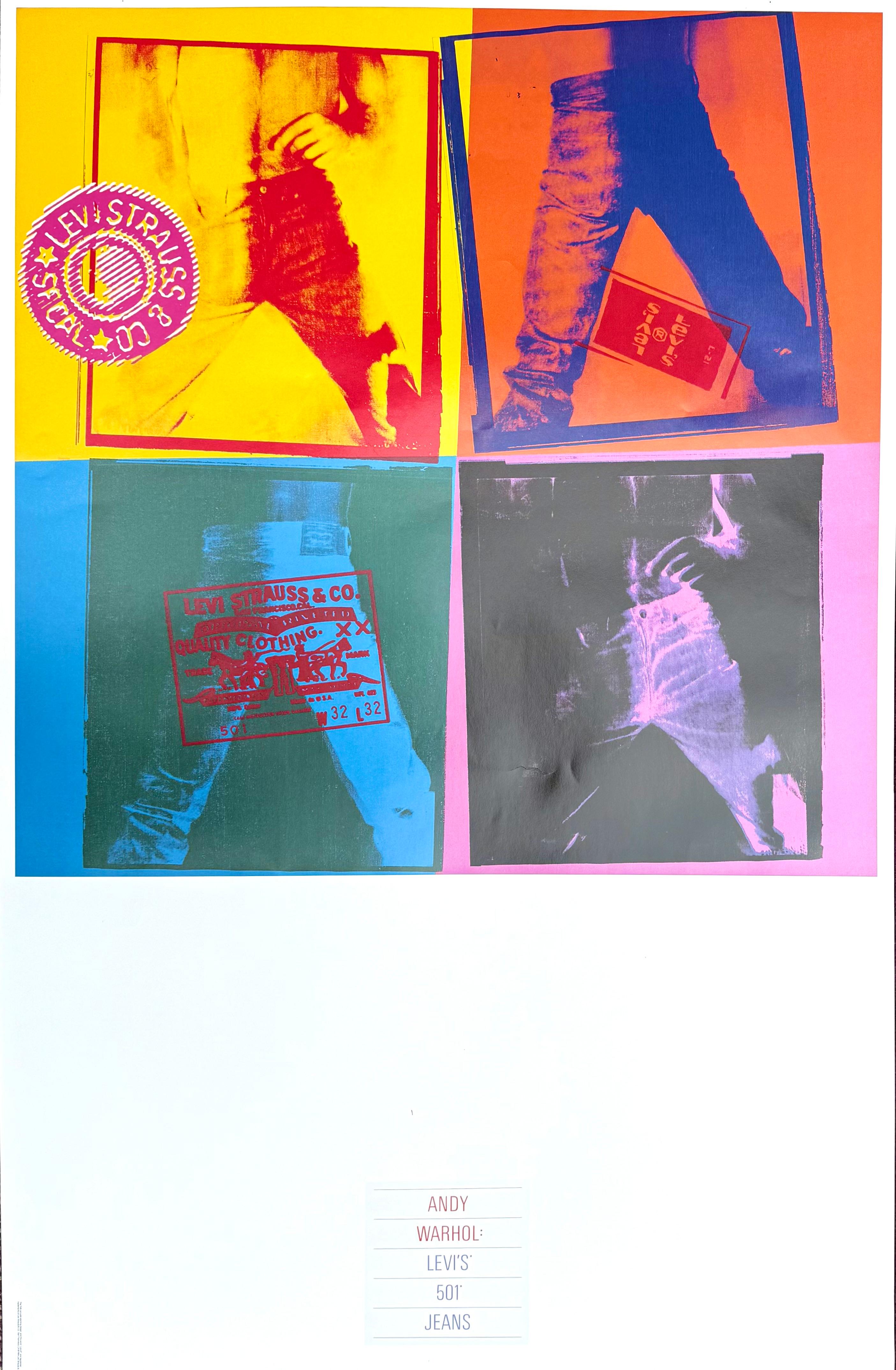 “Levi’s 501 Jeans” - Print by Andy Warhol