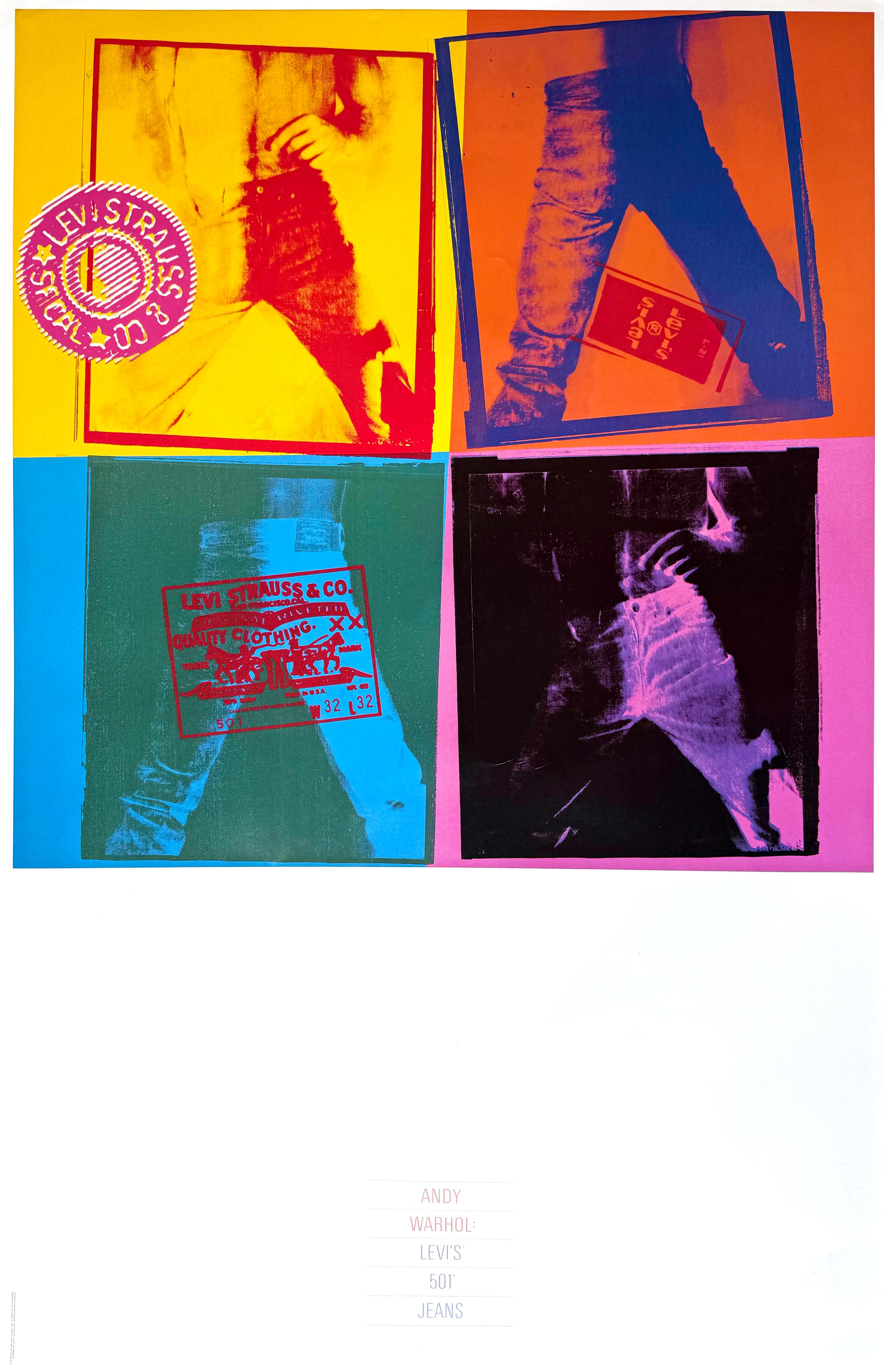 Print di Andy Warhol - "Levi's 501 Jeans"