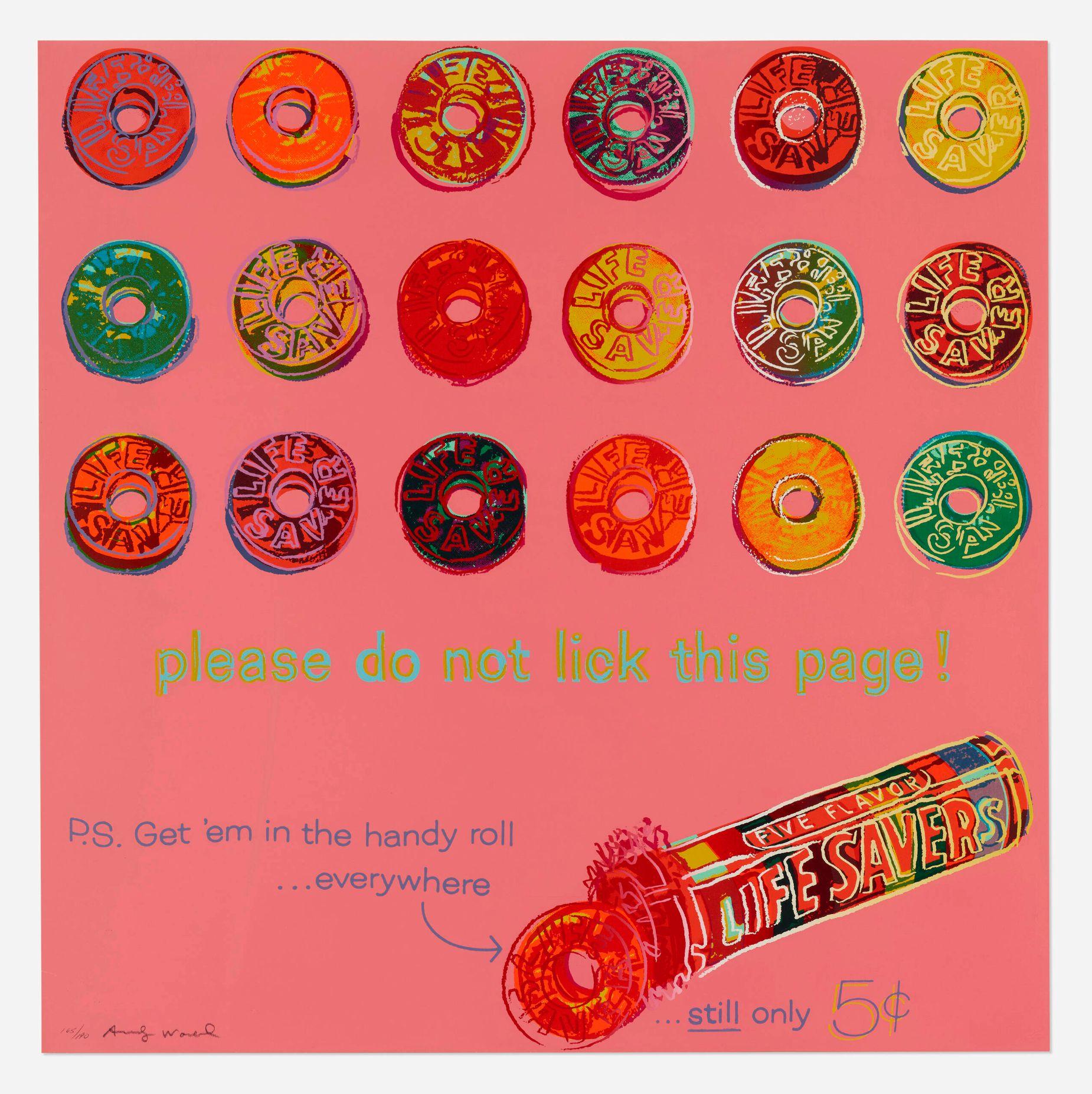 Life Savers, from Ads - Print by Andy Warhol