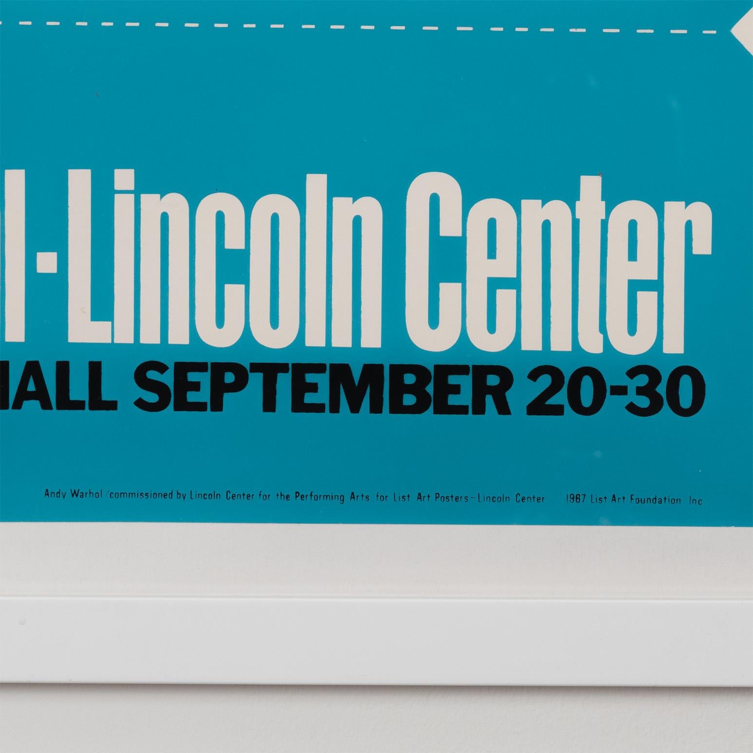 Biglietto Lincoln Center in vendita 4