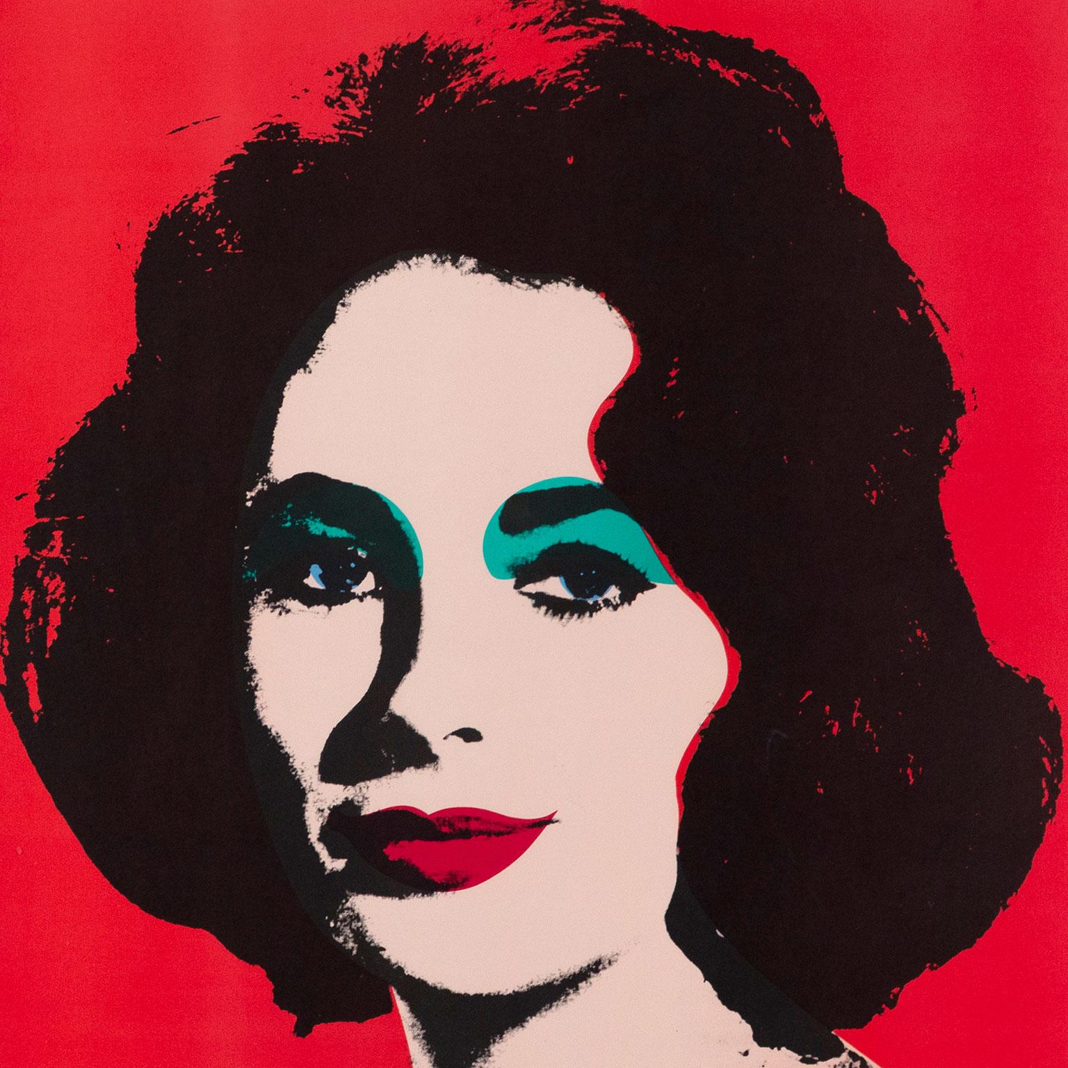 Liz - Print Pop Art di Andy Warhol