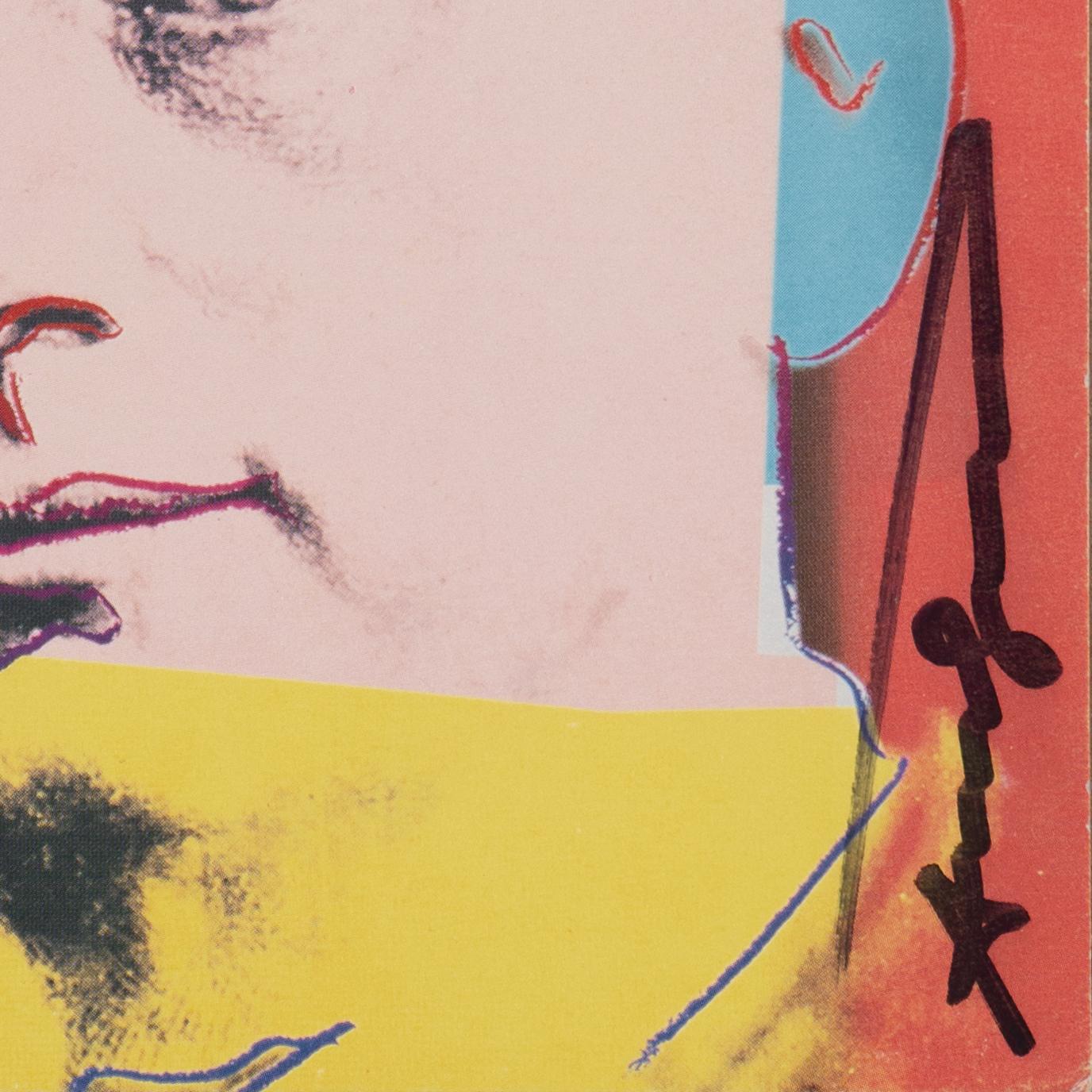 Louis Brandeis', Pop Art, Firmado a mano por Warhol, Derecho, Juez del Tribunal Supremo - Print de Andy Warhol