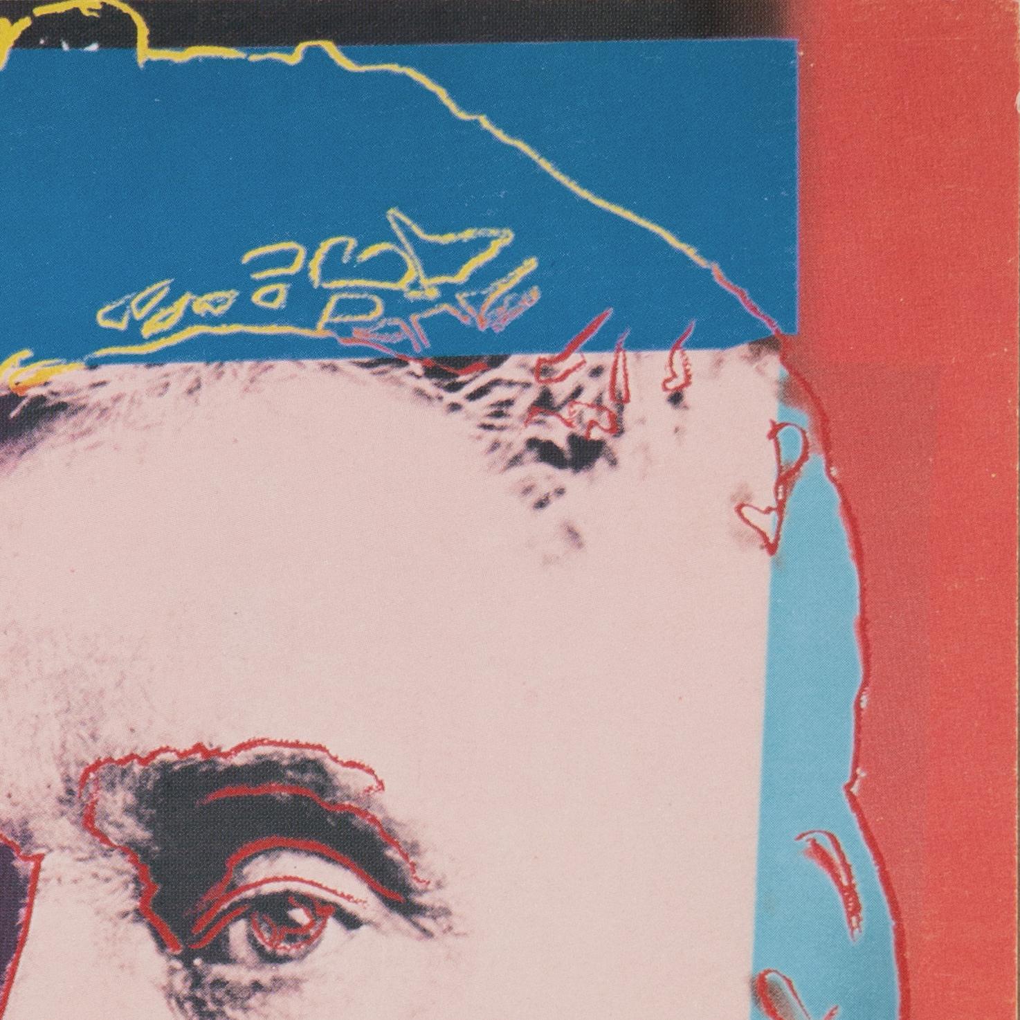 Louis Brandeis', Pop Art, Firmado a mano por Warhol, Derecho, Juez del Tribunal Supremo - Portrait Print Beige de Andy Warhol