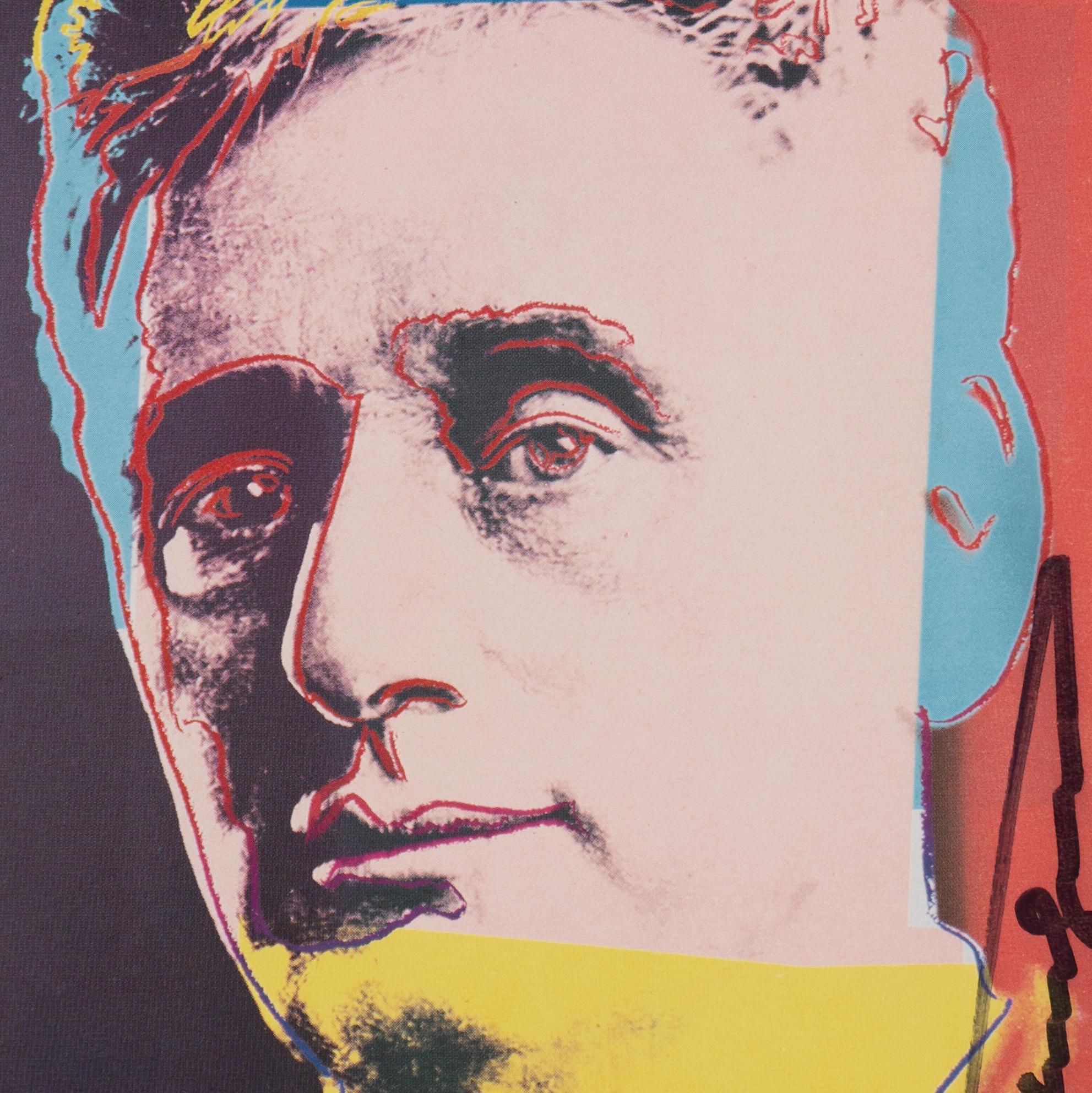 Louis Brandeis', Pop Art, Firmado a mano por Warhol, Derecho, Juez del Tribunal Supremo 1