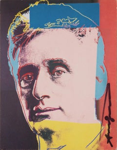 Louis Brandeis', Pop Art, Firmado a mano por Warhol, Derecho, Juez del Tribunal Supremo