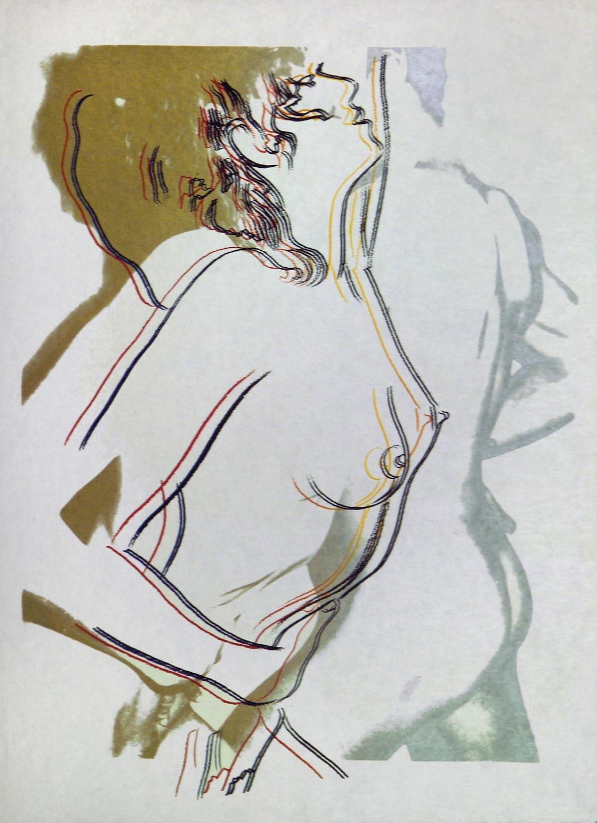 Andy Warhol Nude Print - Love (FS II.310)
