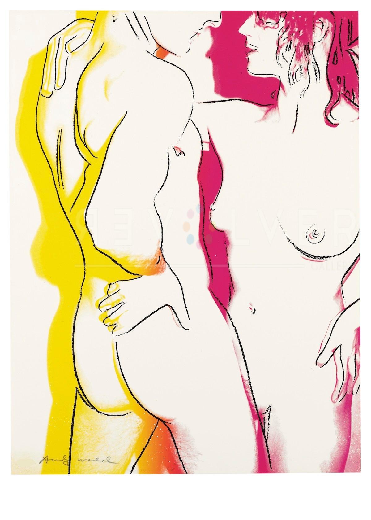 Andy Warhol Nude Print - Love (FS II.311)