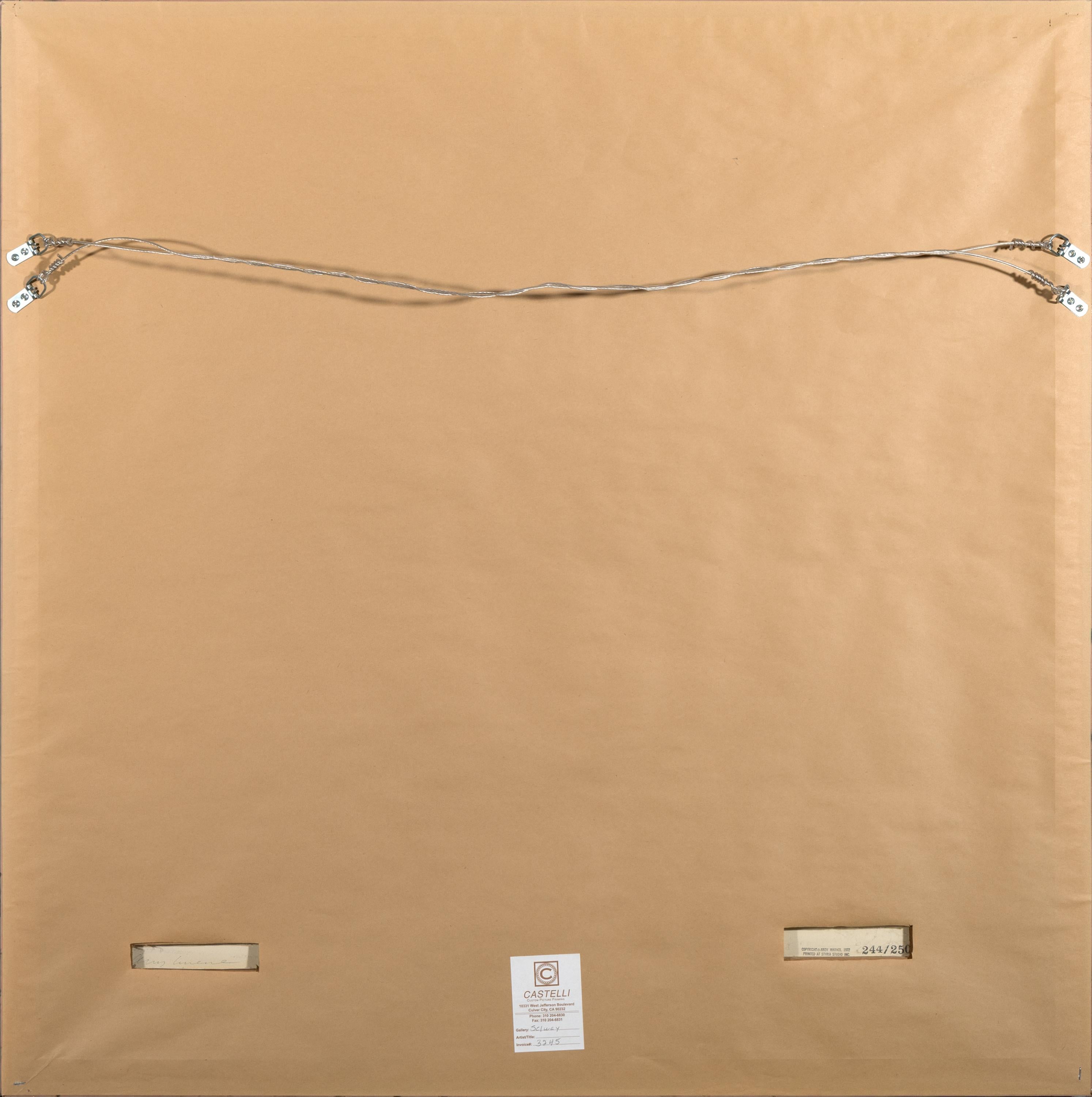 Mao #99 - Pop-Art-Siebdruck Porträt von Mao Zedong, 1972 im Angebot 6