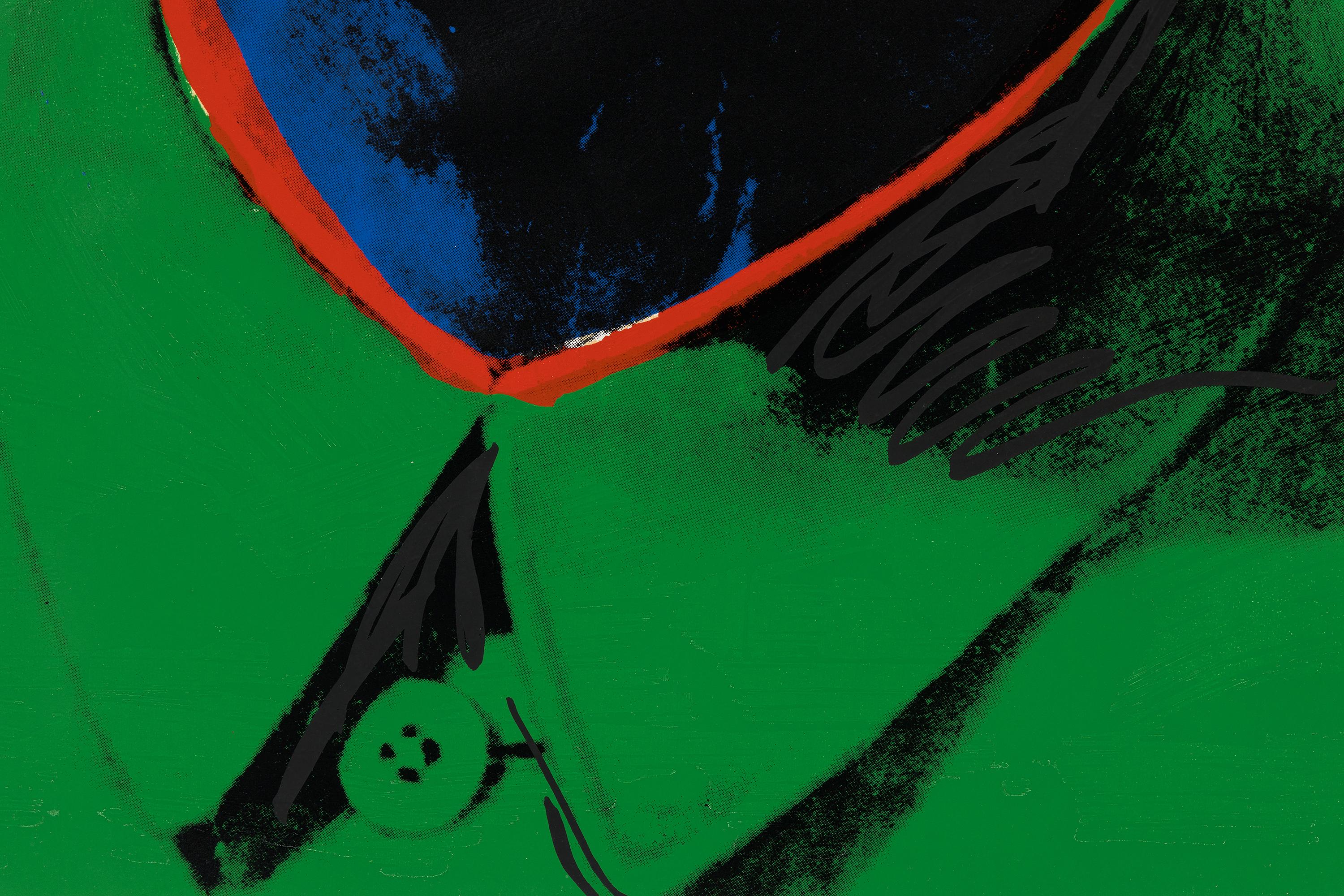 Mao #99 - Pop-Art-Siebdruck Porträt von Mao Zedong, 1972 im Angebot 2