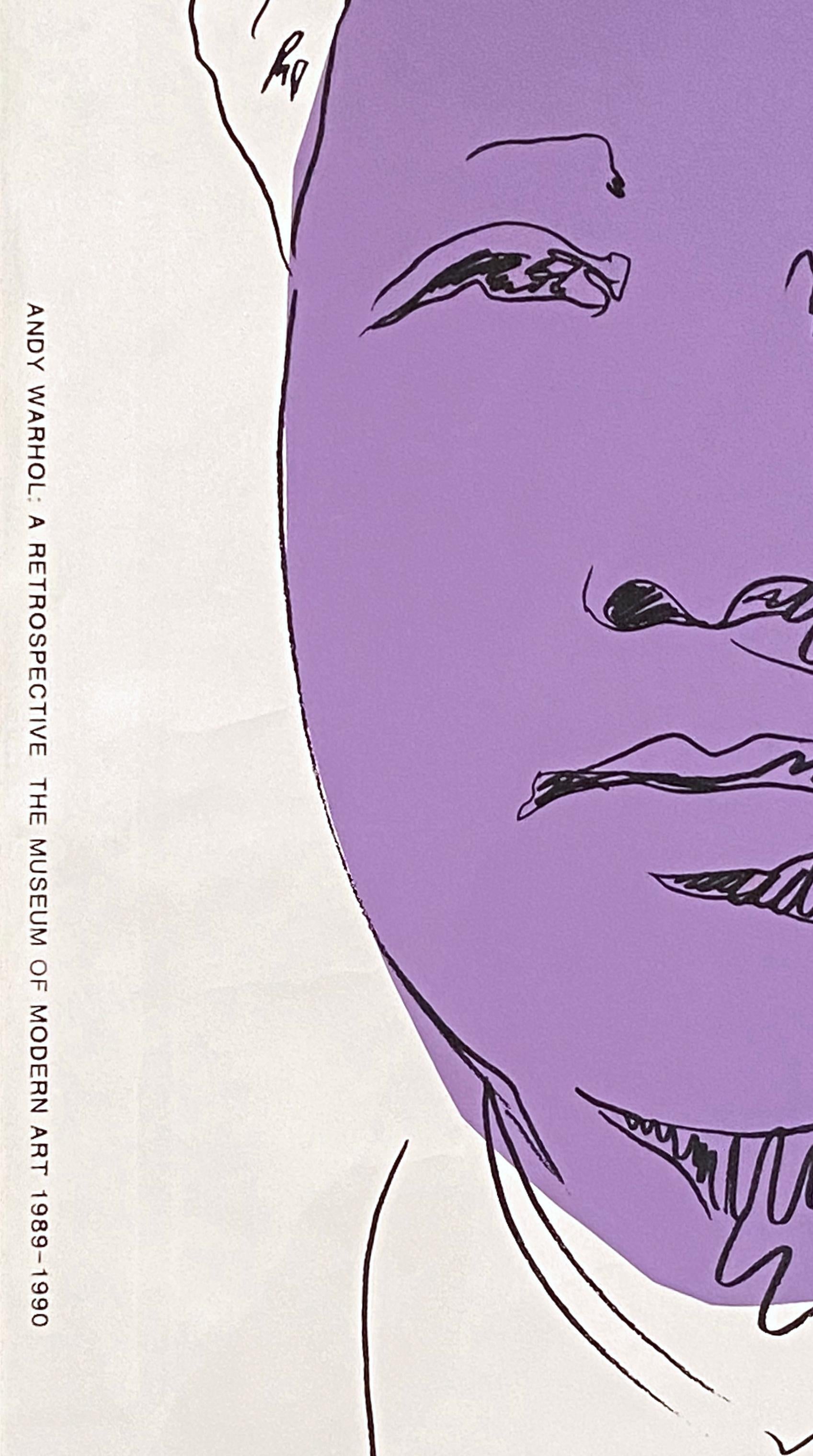 Mao, Andy Warhol - Poster della retrospettiva del MoMA - Print di (after) Andy Warhol