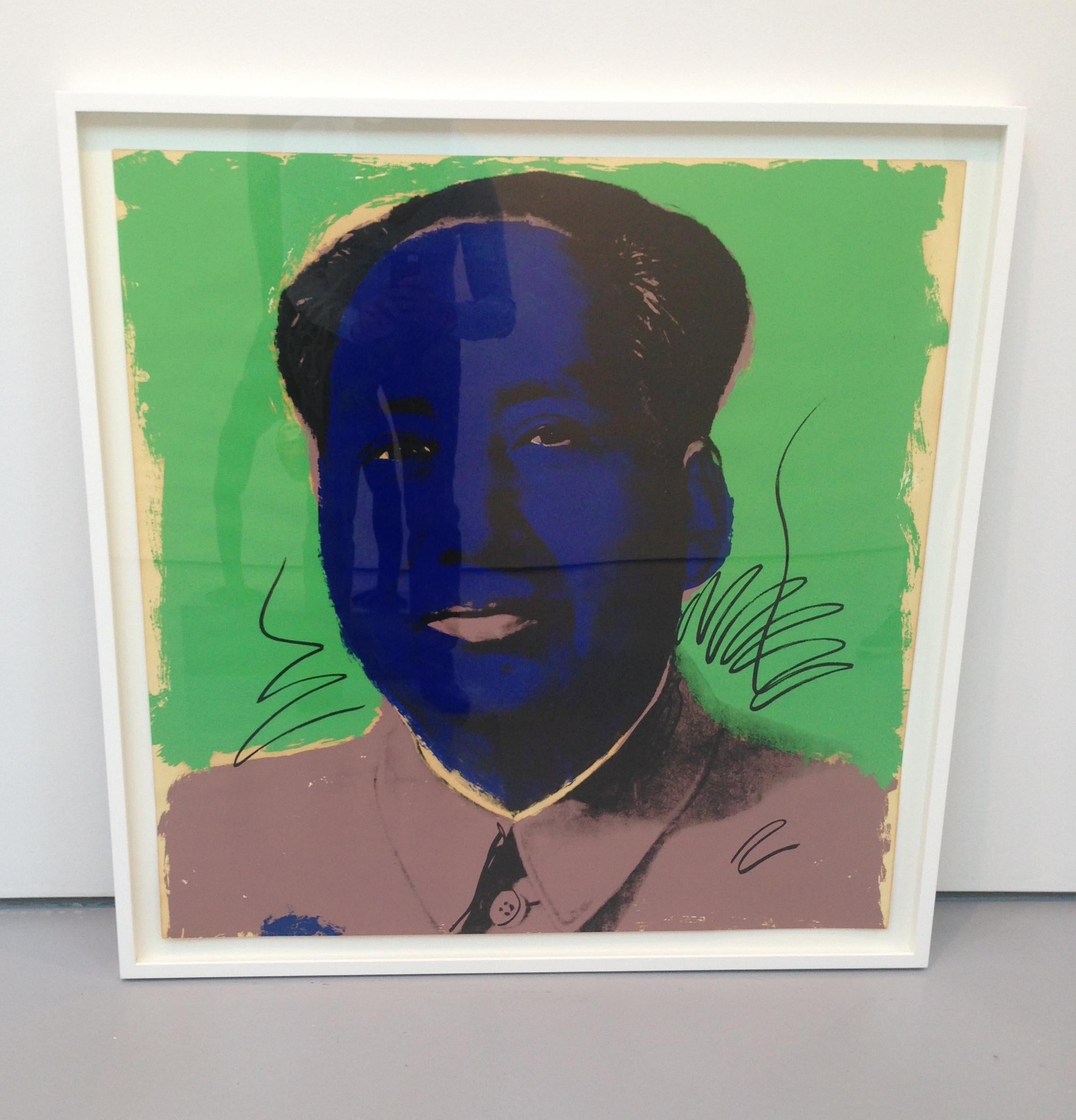 Mao (FS II.90) (Signed) - Pop Art Print by Andy Warhol
