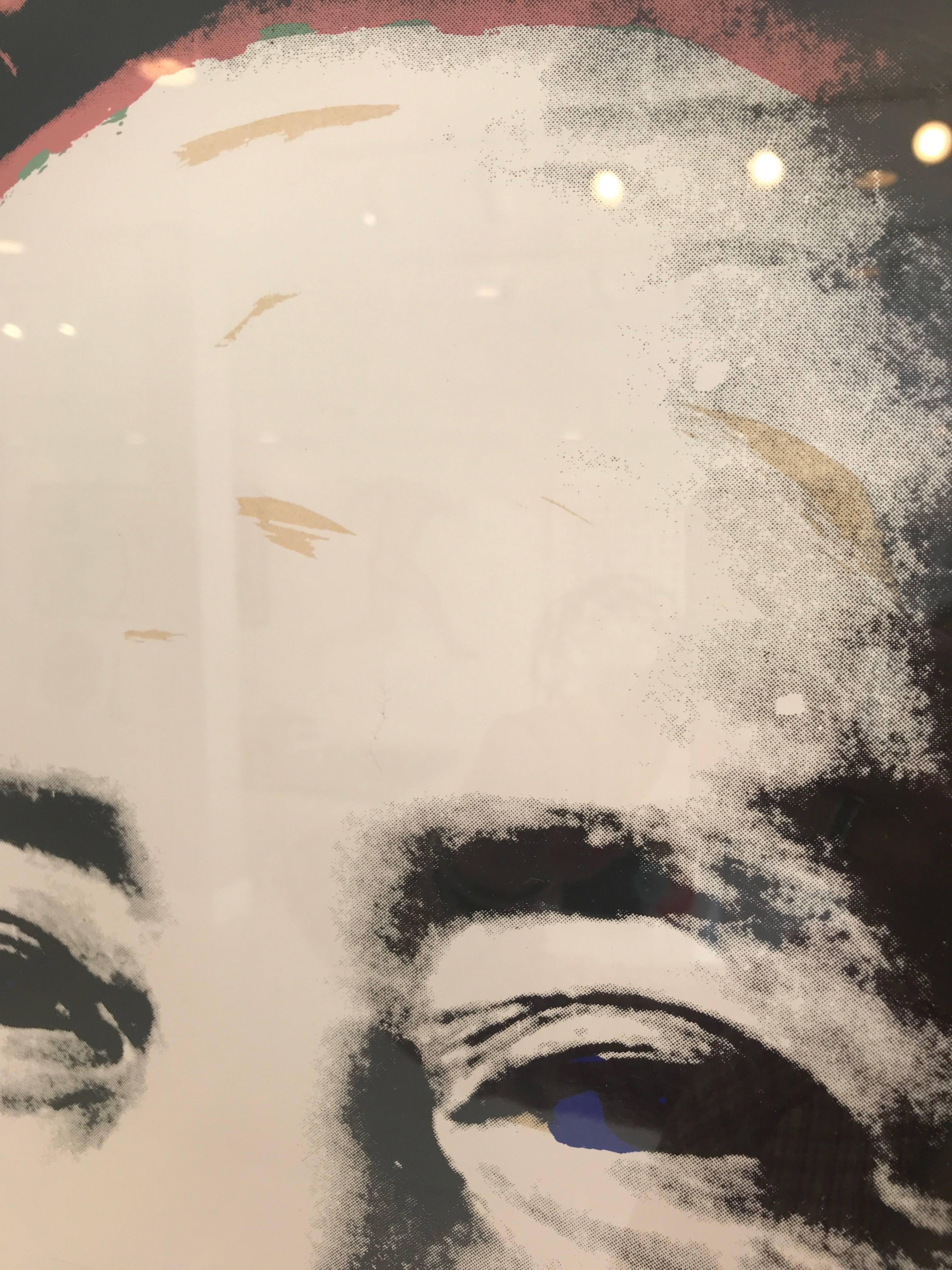 Artist:  Warhol, Andy
Title:  Mao F.S.II.95
Date:  1972
Medium:  Screenprint on Beckett High White paper
Unframed Dimensions:  36