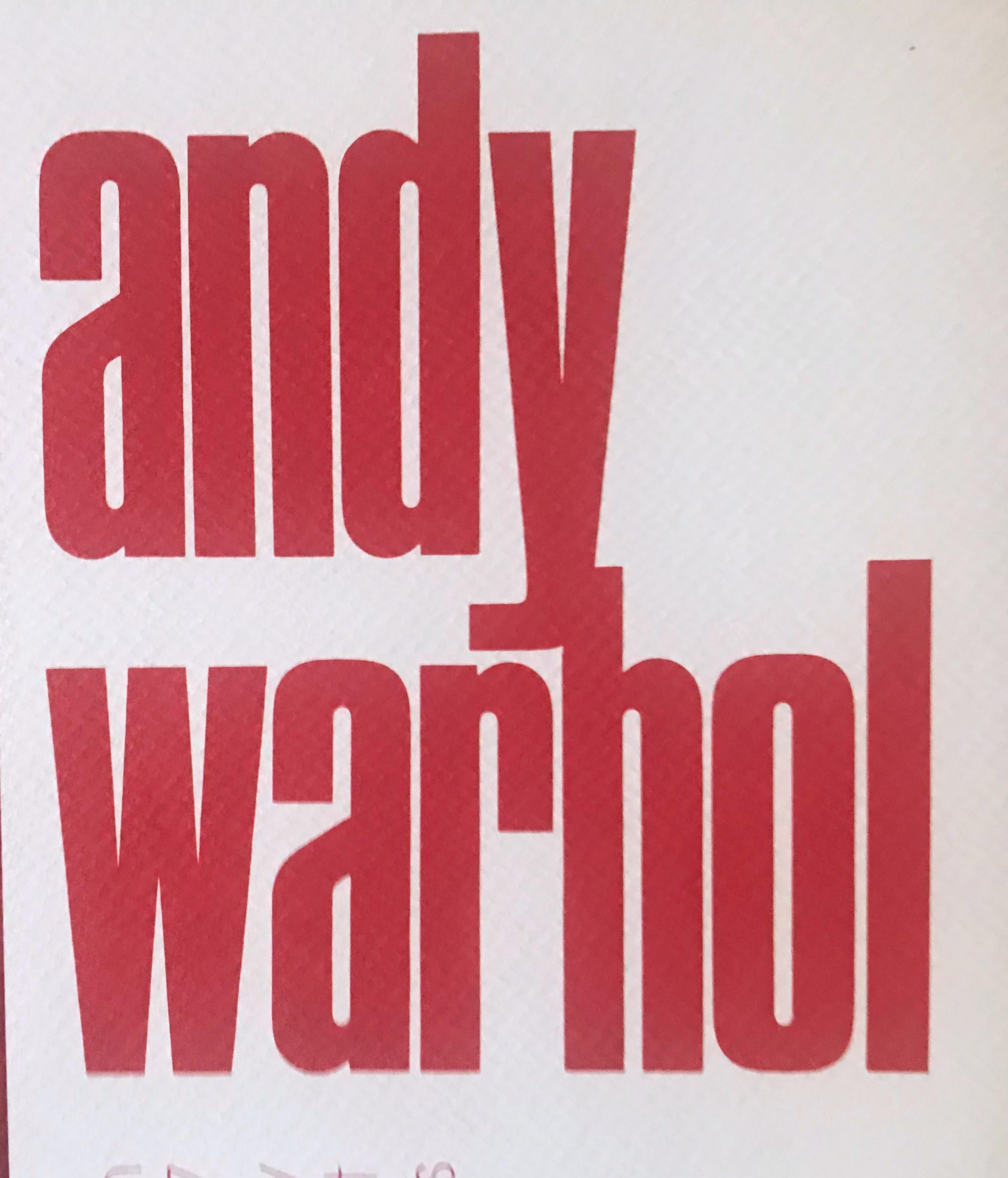 Mao, offset lithograph poster on rage paper, 1977 Andy Warhol lifetime edition For Sale 1