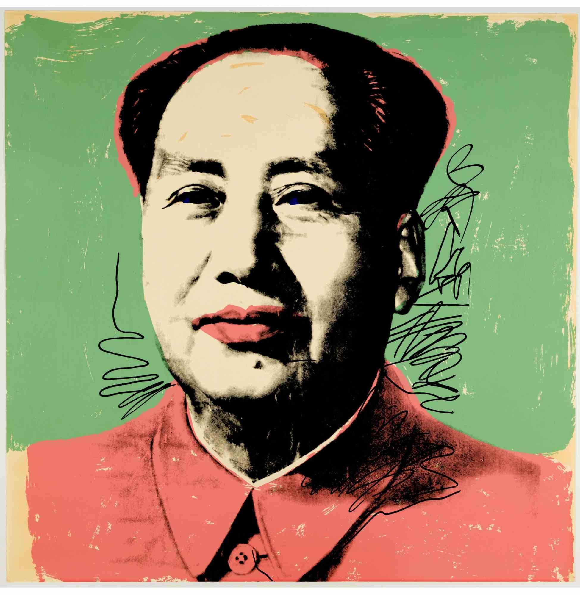 Mao - Screenprint by Andy Warhol - 1972 For Sale 1