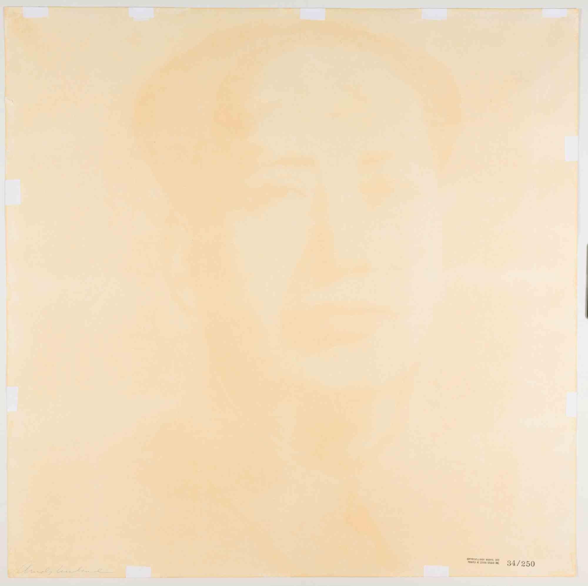 Mao - Screenprint by Andy Warhol - 1972 For Sale 2
