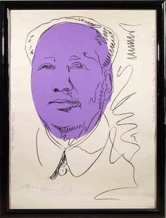 Used Mao - Screenprint by Andy Warhol - 1974
