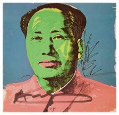 Mao Tse-Tung -  Scree Print by A. Warhol - 1972