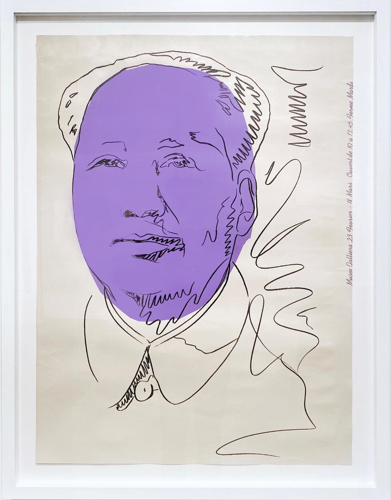 Andy Warhol Mao (Wallpaper) For Sale at 1stDibs