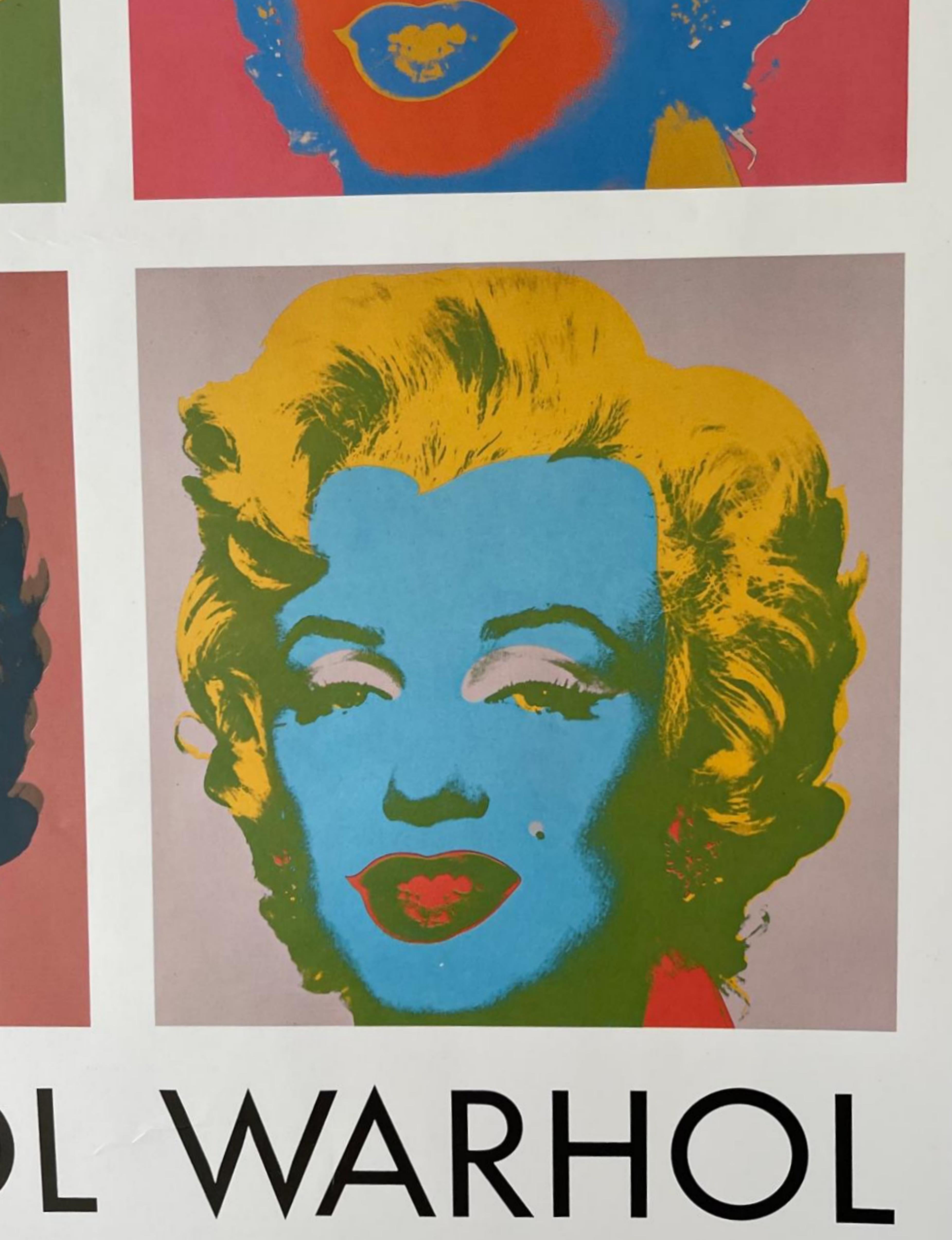 Marilyn, 1964 - Beige Abstract Print by Andy Warhol