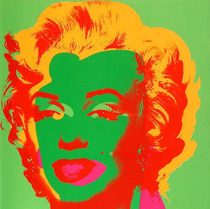 From unarguably the most collectible portfolio of original prints created by Andy Warhol, Marilyn 25 is one of ten individual prints of the iconic star from the Marilyn Monroe portfolio created by the artist in 1967.   Signed in pencil, and numbered