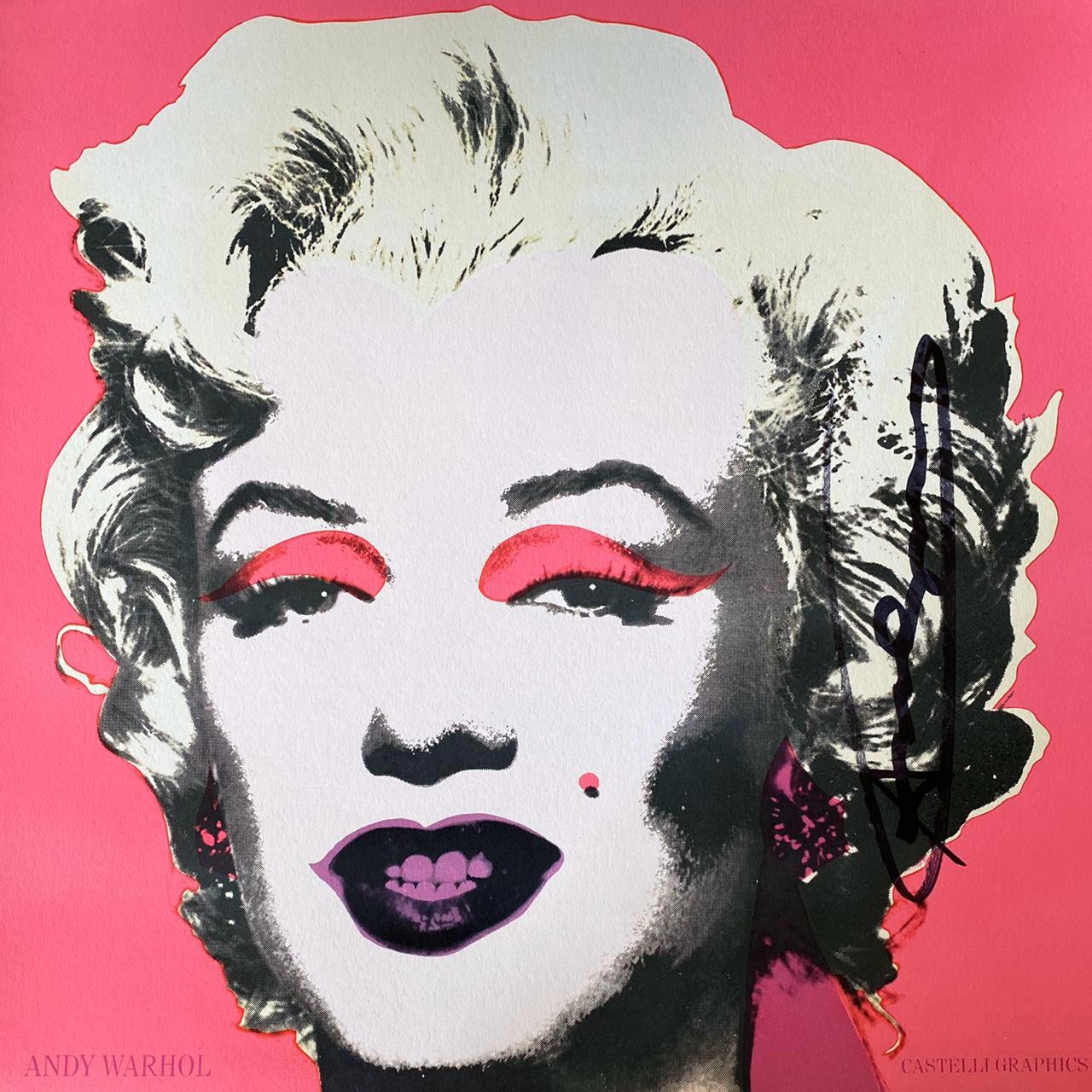 Marilyn (Announcement) - Print by Andy Warhol
