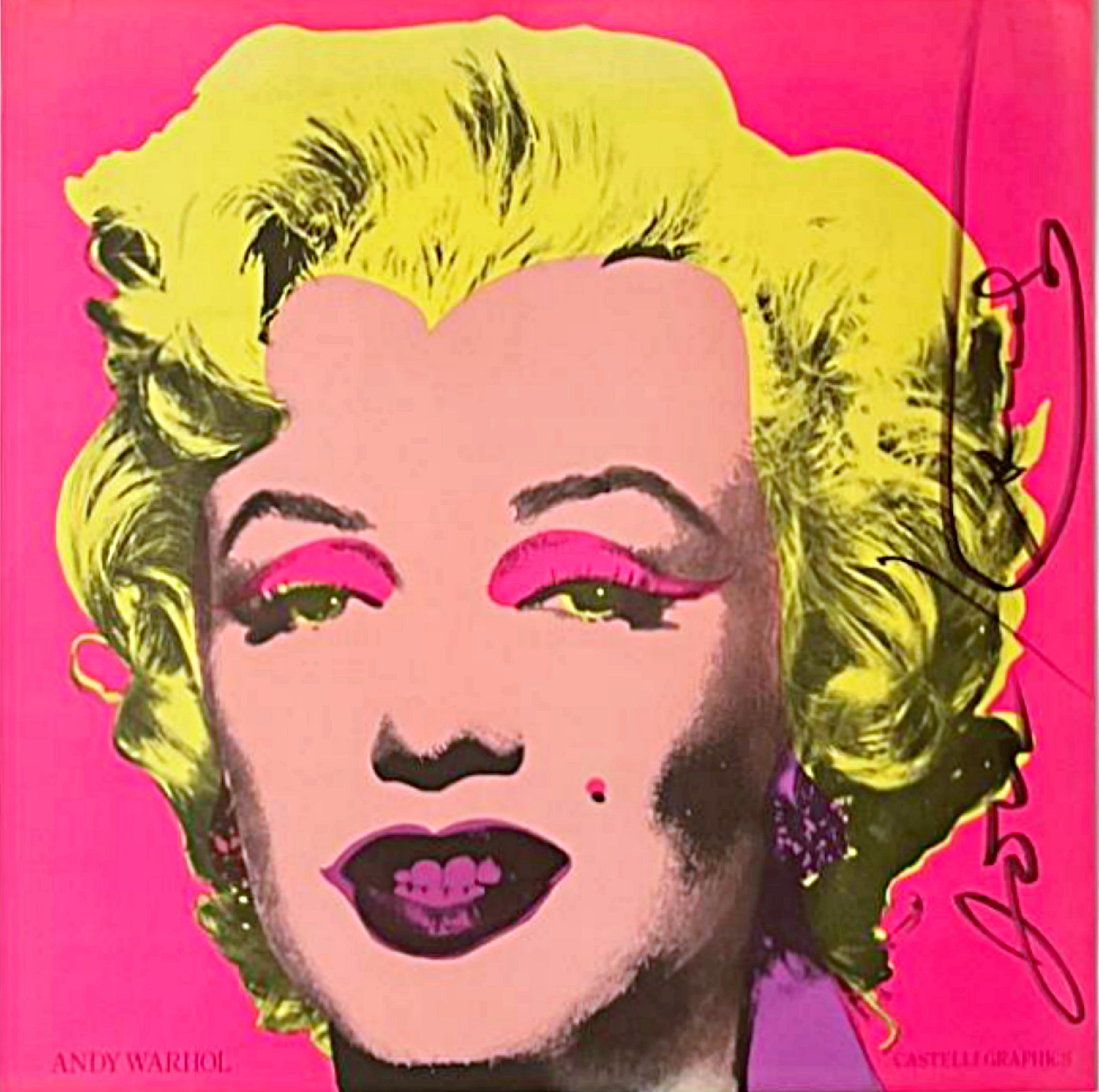 Marilyn at Leo Castelli (Large), signed and inscribed by Warhol to Jon Gould 
