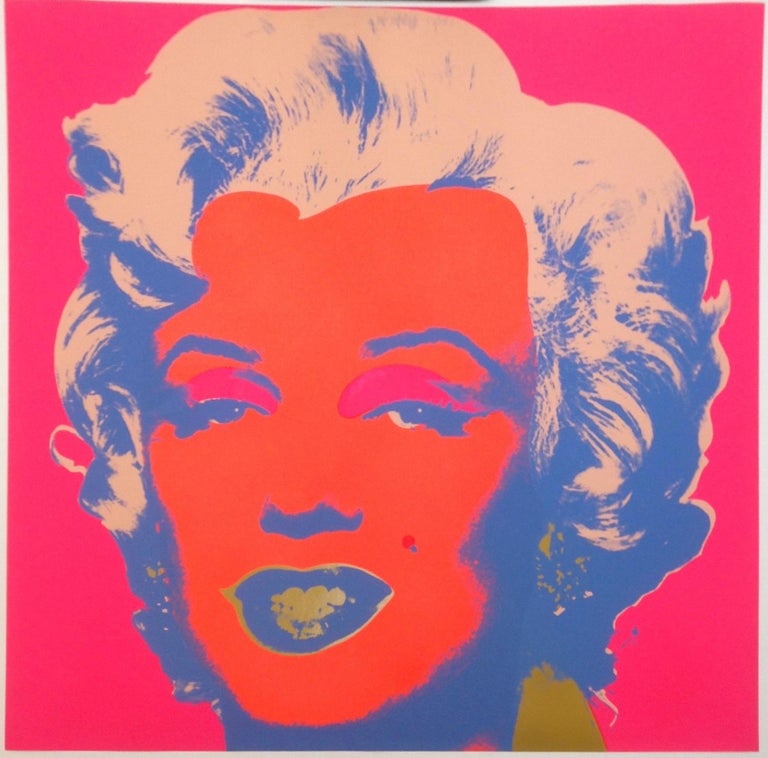 Andy Warhol Portrait Print - Marilyn (FS II.22)