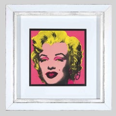 Marilyn Invitation - Original Screen Print by Andy Warhol - 1981