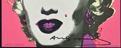 Marilyn Monroe Announcement - Screen Print  - 1981