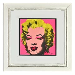 Marilyn Monroe - Invitation Card - Screen Print after Andy Warhol - 1981