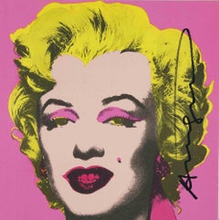 Marilyn Monroe - Invitation Card - Screen Print after Andy Warhol - 1981