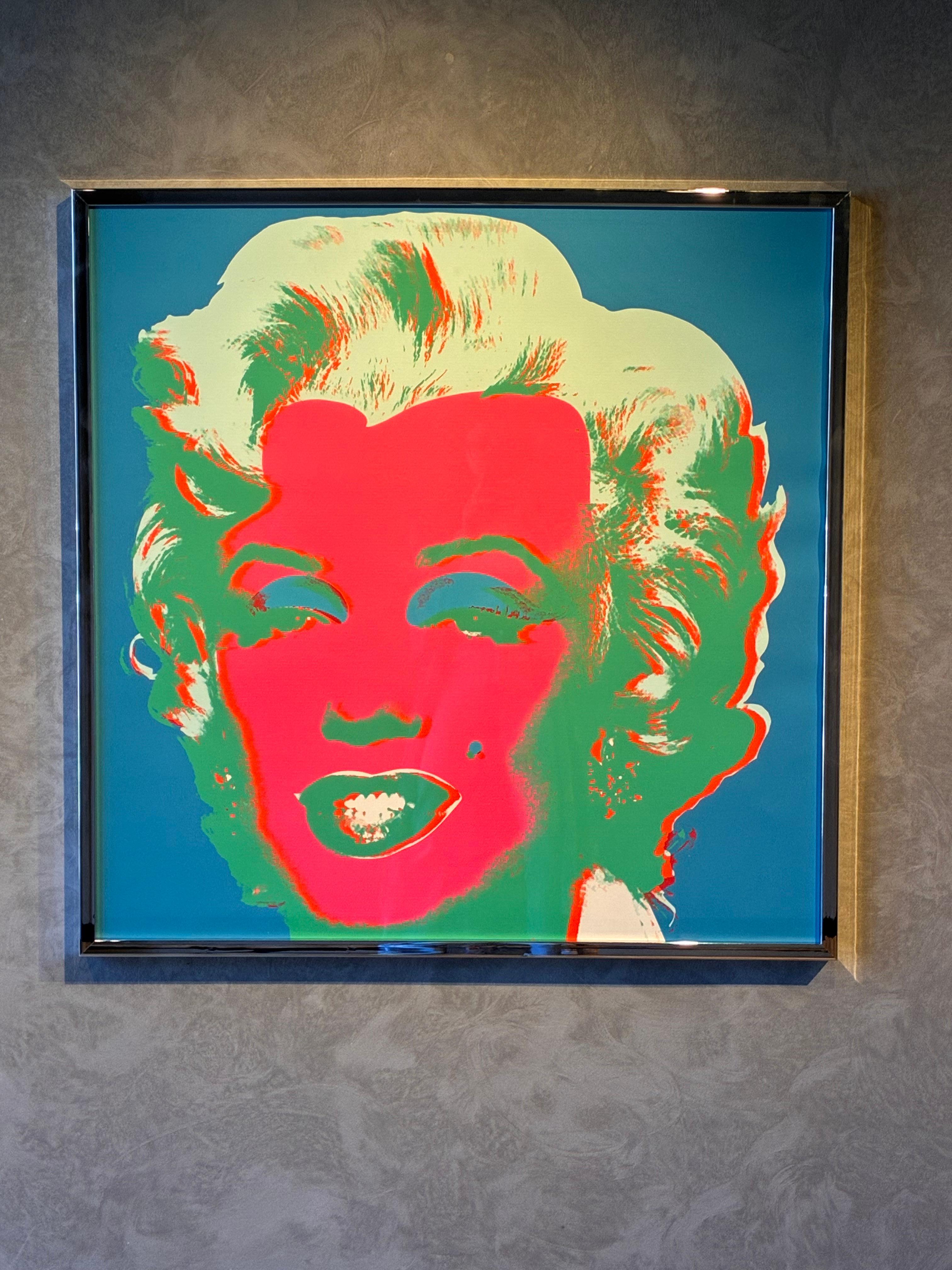 Portrait Print Andy Warhol - Marilyn Monroe (Marilyn) (Feldman & Schellmann II.30)