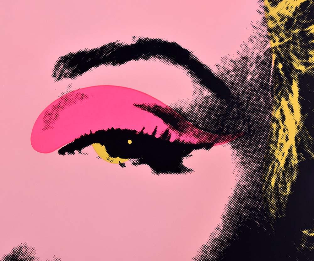Andy Warhol Marilyn Monroe (Marilyn), 1967 is from the highly sought after series. Set against a background of hot pink, this pop art portrait is feminine and iconic. The image is based on Gene Korman’s photograph of the starlet, a promotional photo