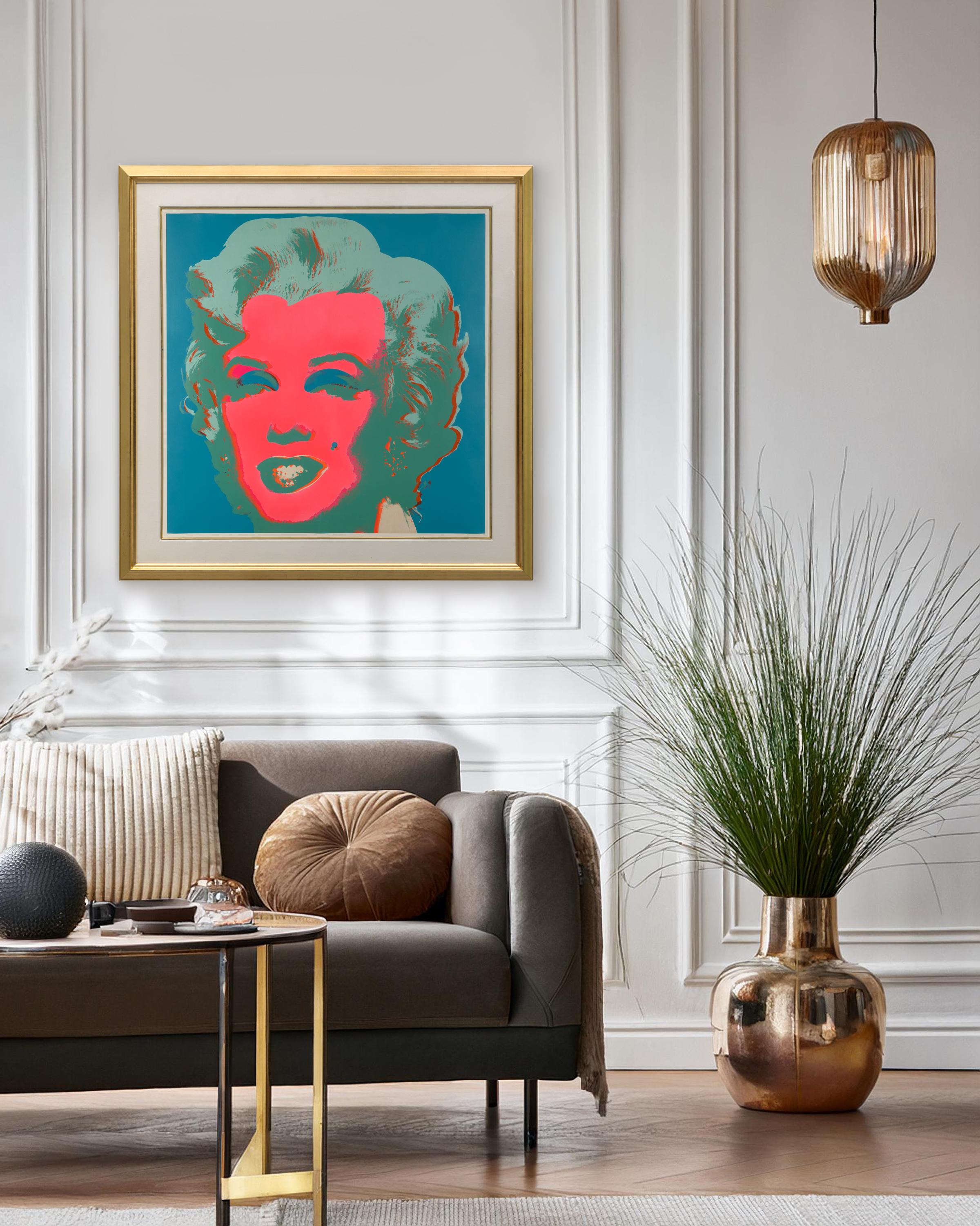 Marilyn No. 30 - Pop Art Screen Print Portrait of Marilyn Monroe, 1967 For Sale 1