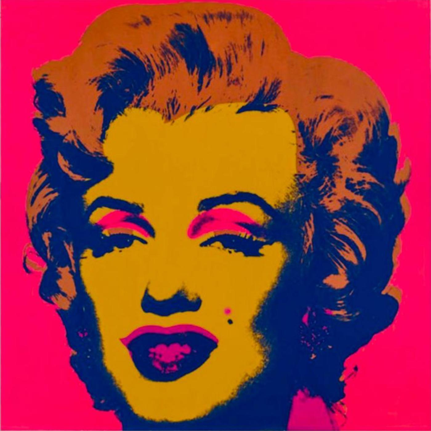 Andy Warhol Portrait Print - Marilyn -  Original Screen Print - 1967