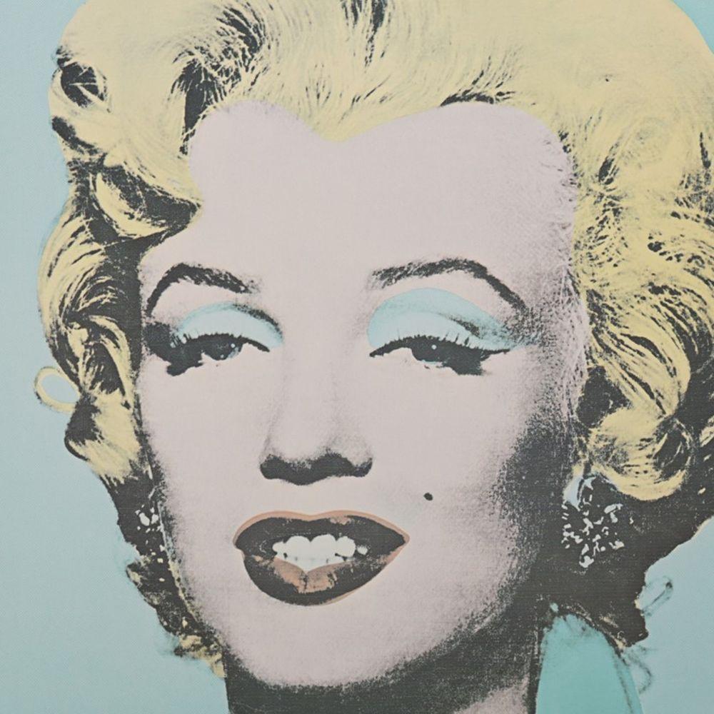 ANDY WARHOL
Marilyn Tate, 1971
Colour offset lithograph
Edition of 500
56.6 × 50.4 cm
(22.3 × 19.8 in)
Hand-signed in marker 
In excellent condition

In 1967, Warhol established a print-publishing business, Factory Additions, through which he