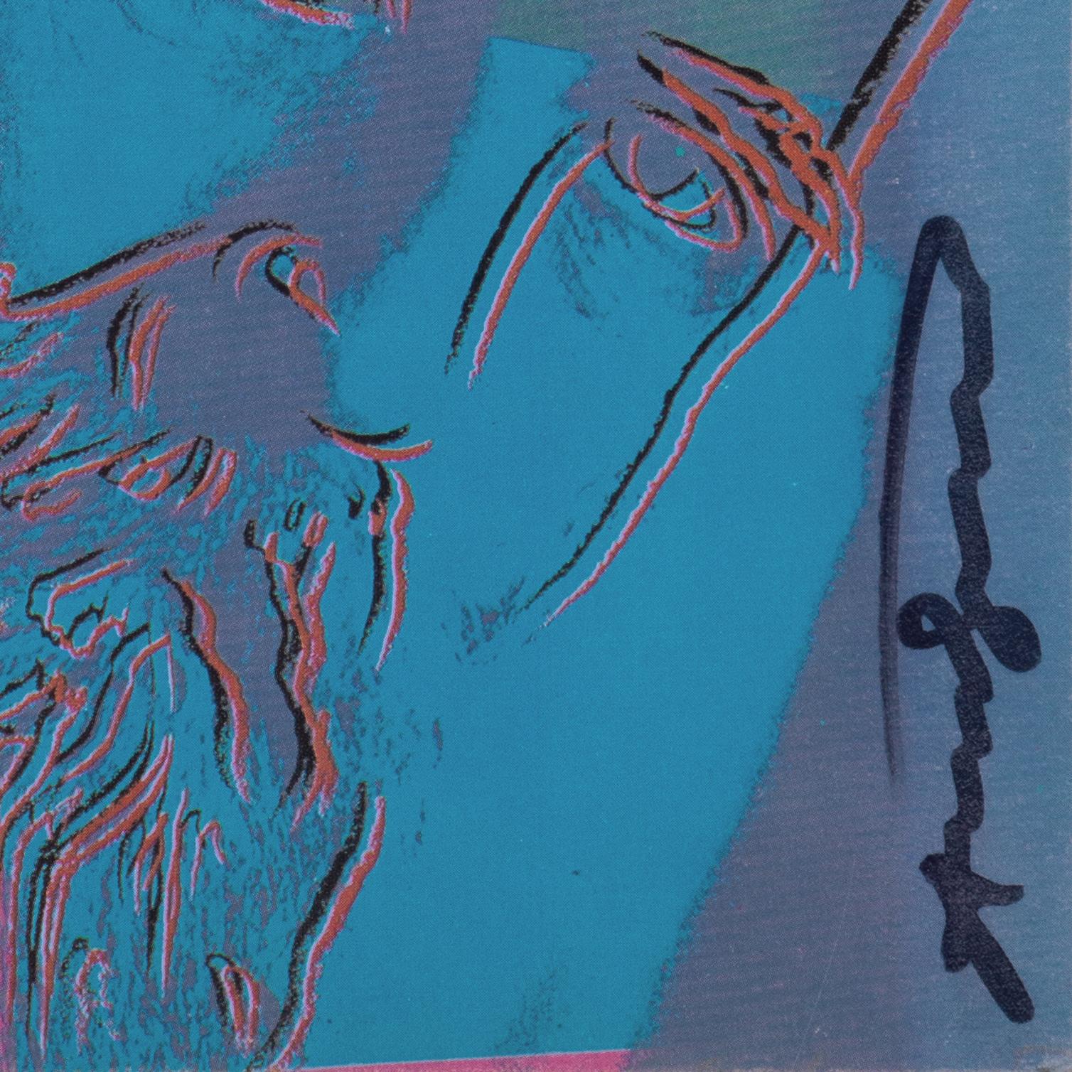 Martin Buber', Dieci Ebrei, Pop Art, Filosofia, Palestina, Lowe Art Museum, NYC - Print di Andy Warhol