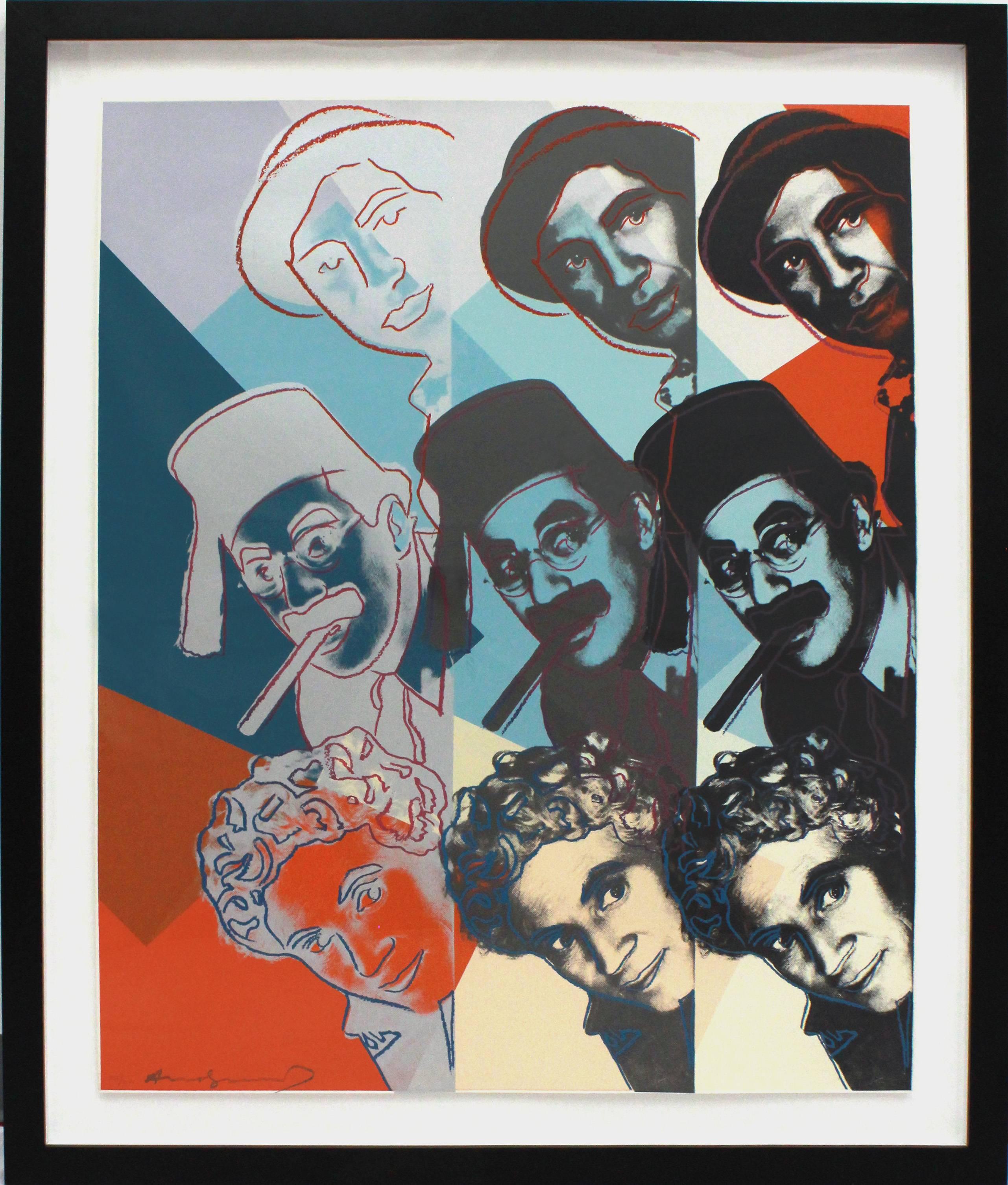 Marx Brothers (FS II.232)  - Print by Andy Warhol