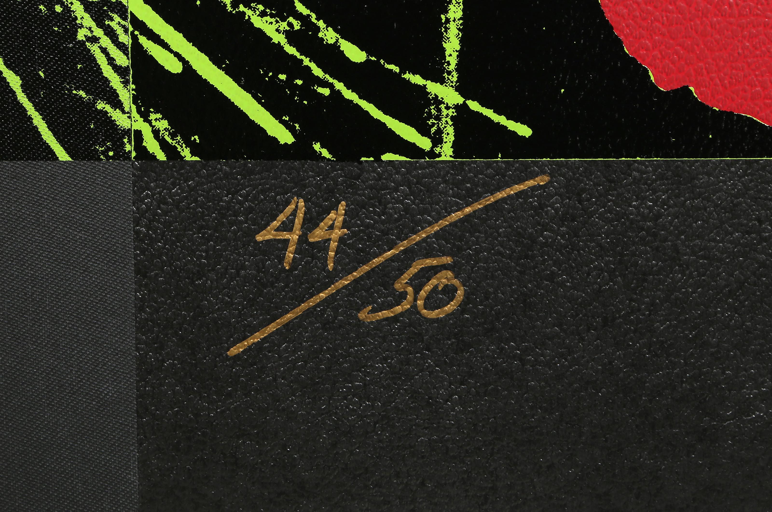 Master American Contemporaries II Cover: Fiori, la Pop Art dopo Warhol - Print Nero di Andy Warhol