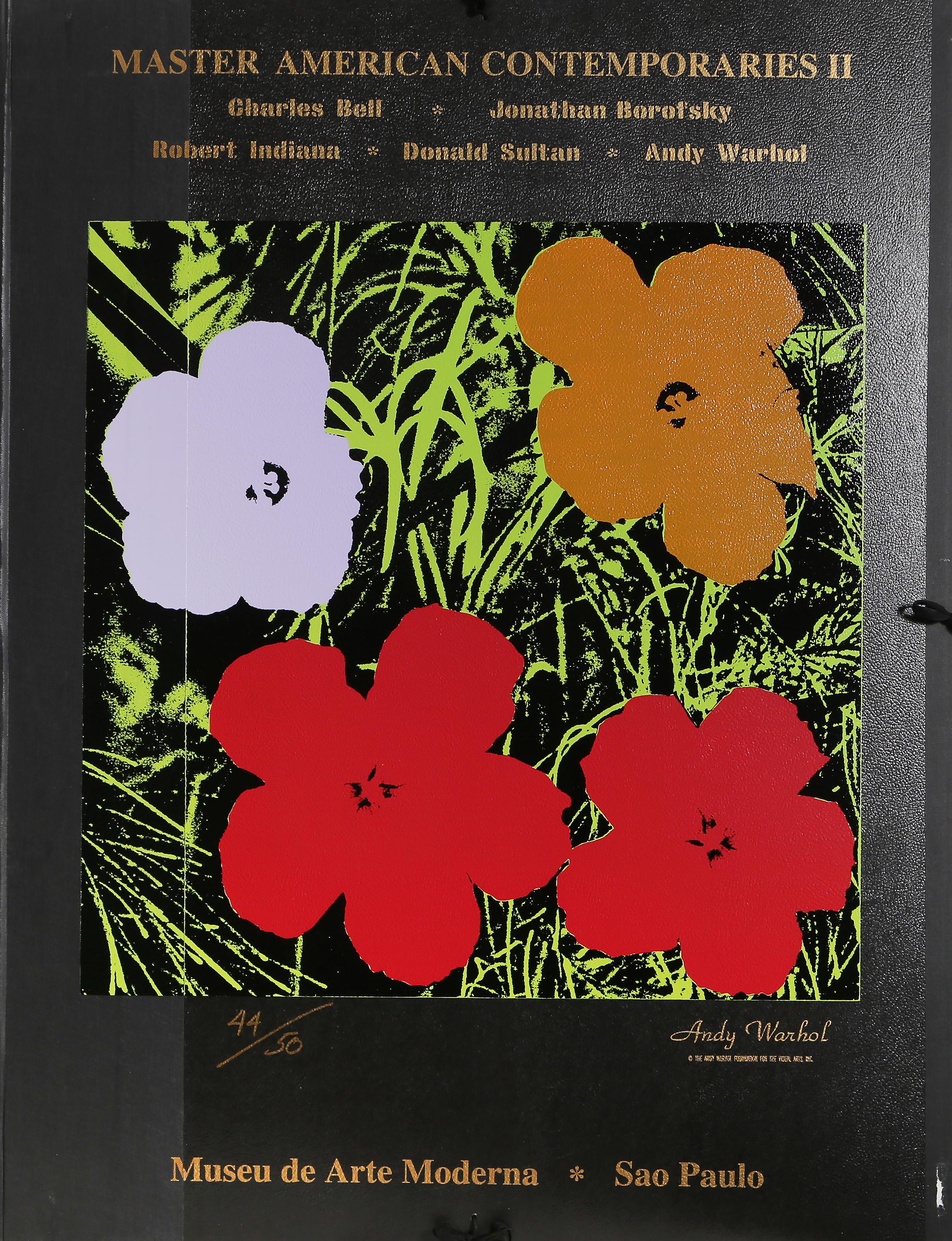 Print di Andy Warhol - Master American Contemporaries II Cover: Fiori, la Pop Art dopo Warhol