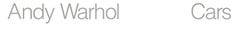 Mercedes-Benz Typ C 111 - Andy Warhol