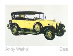 voiture de tourisme Mercedes type 400 d'Andy Warhol