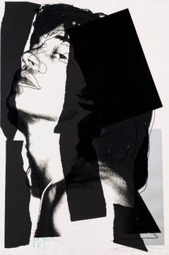 Mick Jagger 144 by Andy Warhol