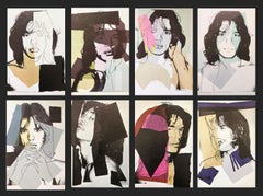 Mick Jagger 1975, Announcement Card, musician, pop art, portfolio images, prints