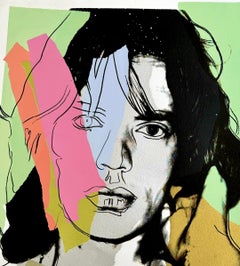 'Mick Jagger' Color Screenprint, 1975