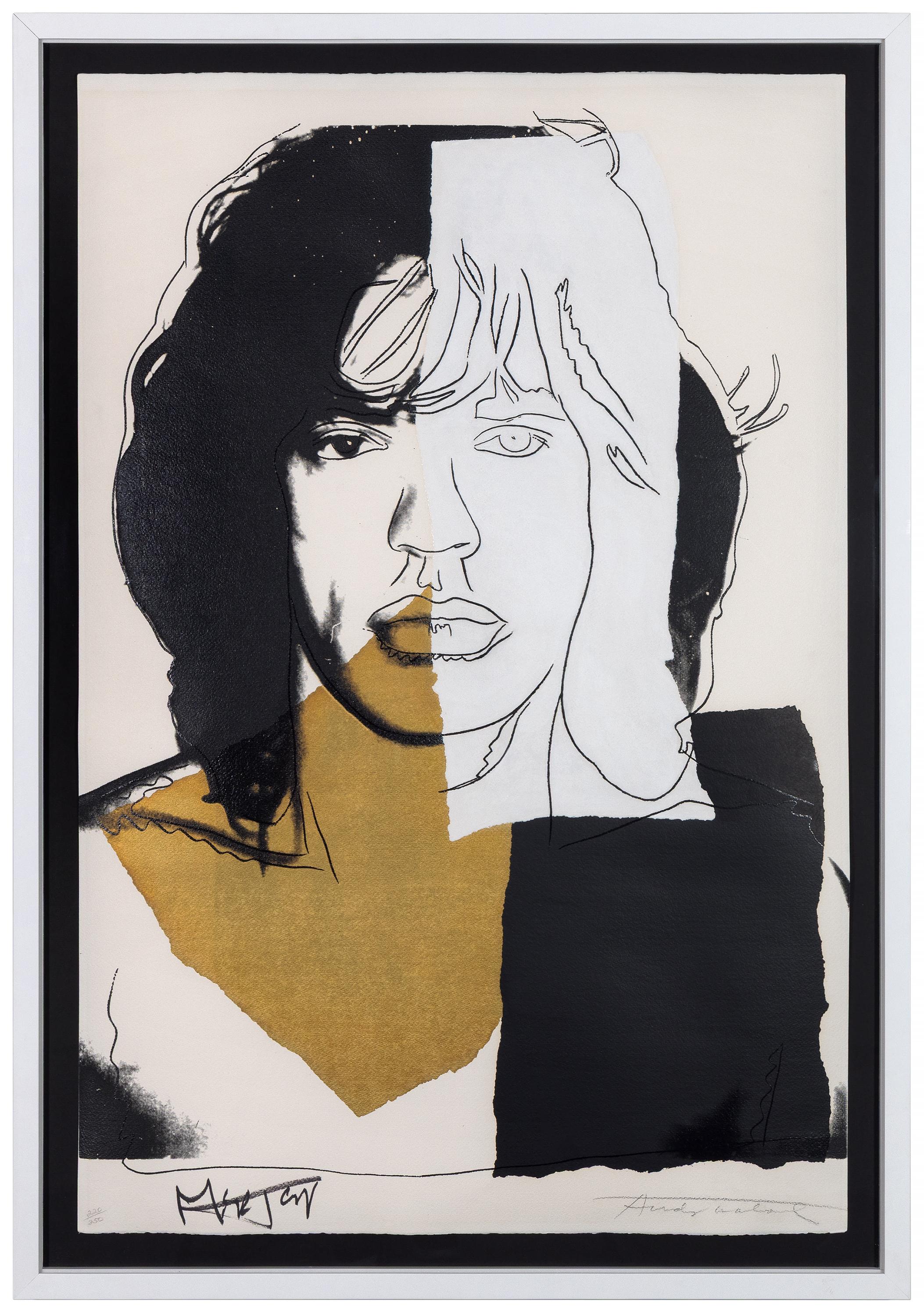 Mick Jagger (F. & S. 146) - Print by Andy Warhol