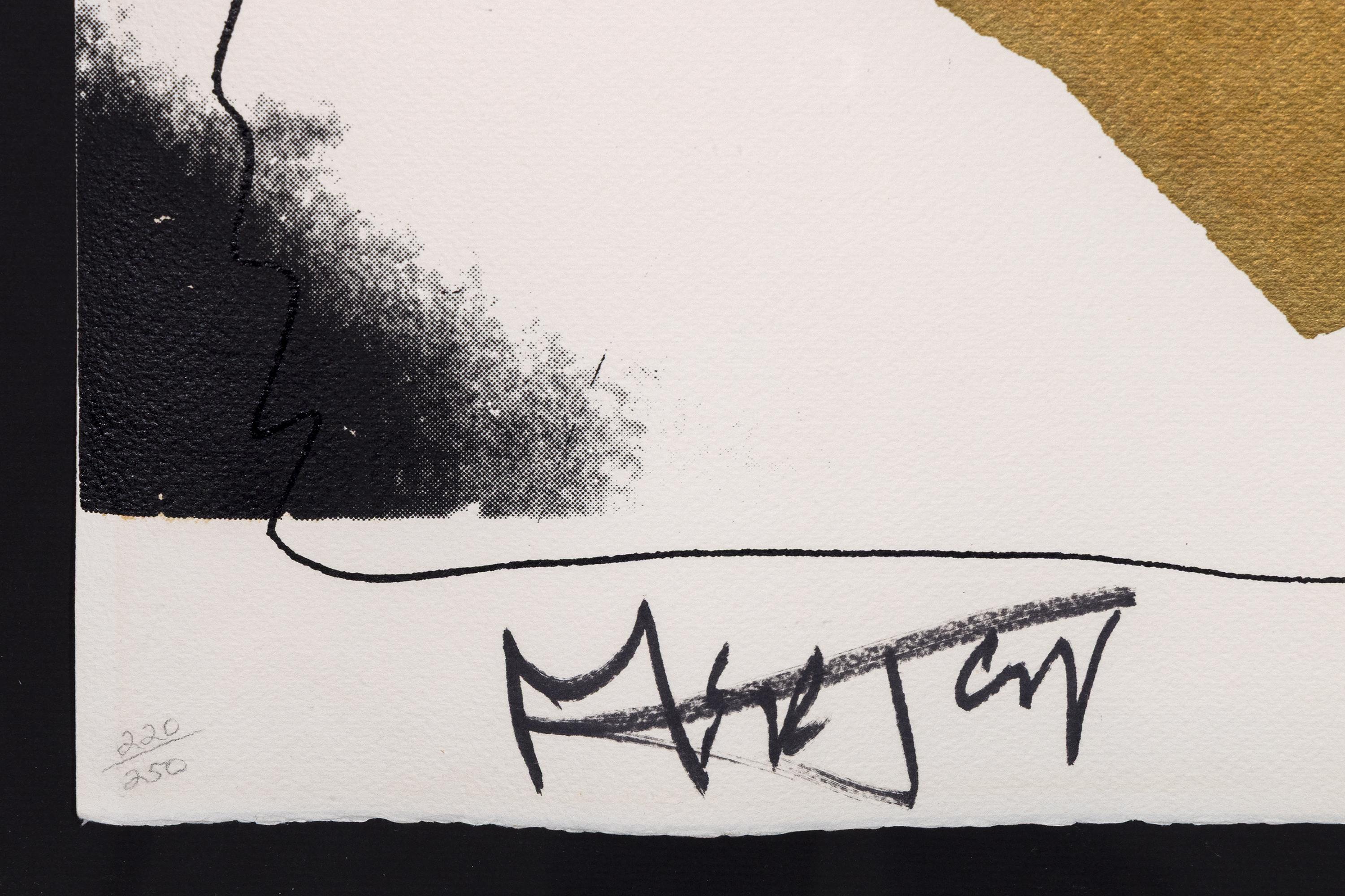 Mick Jagger (F. & S. 146) - Beige Portrait Print by Andy Warhol